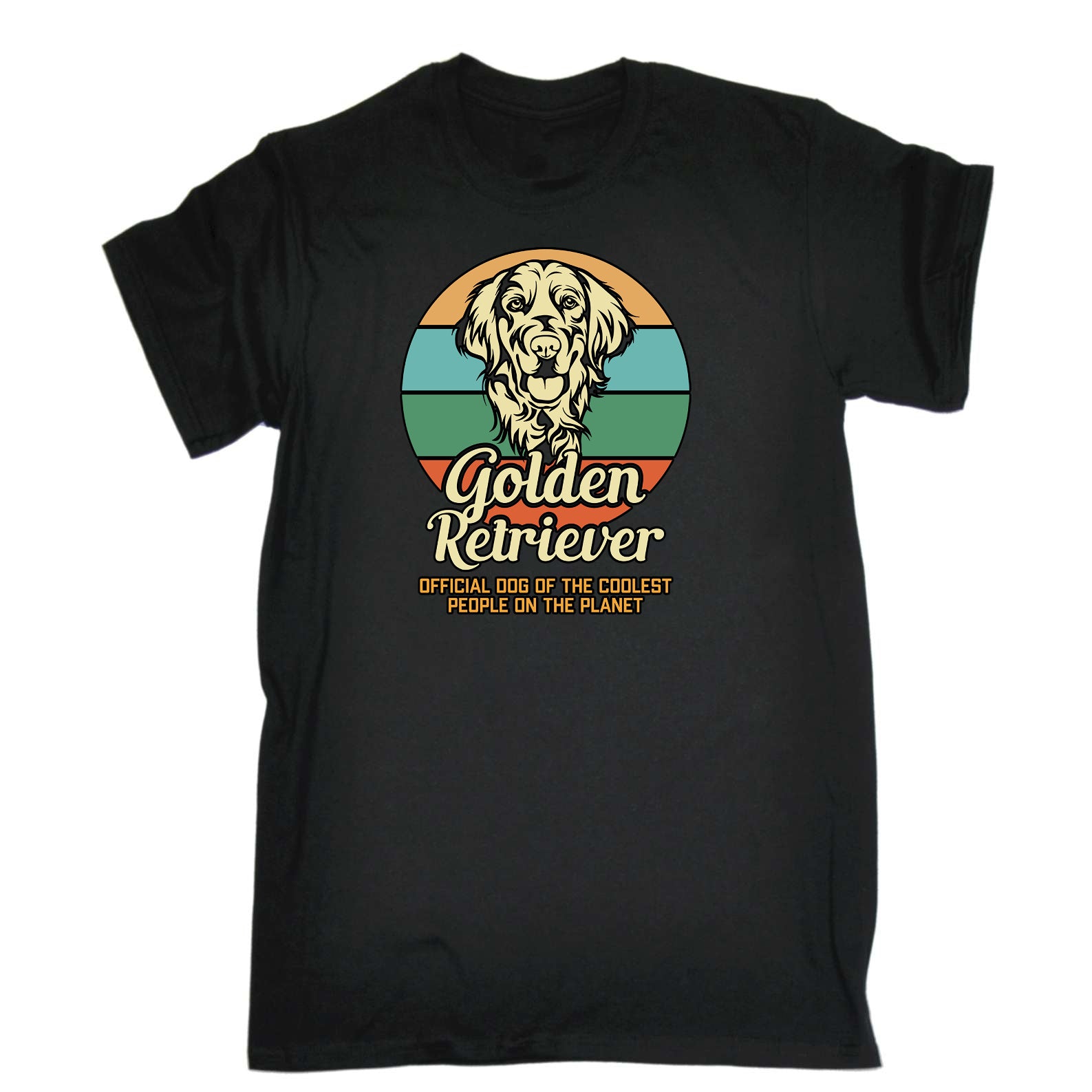 Golden Retriever Dogs Dog Animal Pet - Mens Funny T-Shirt Tshirts