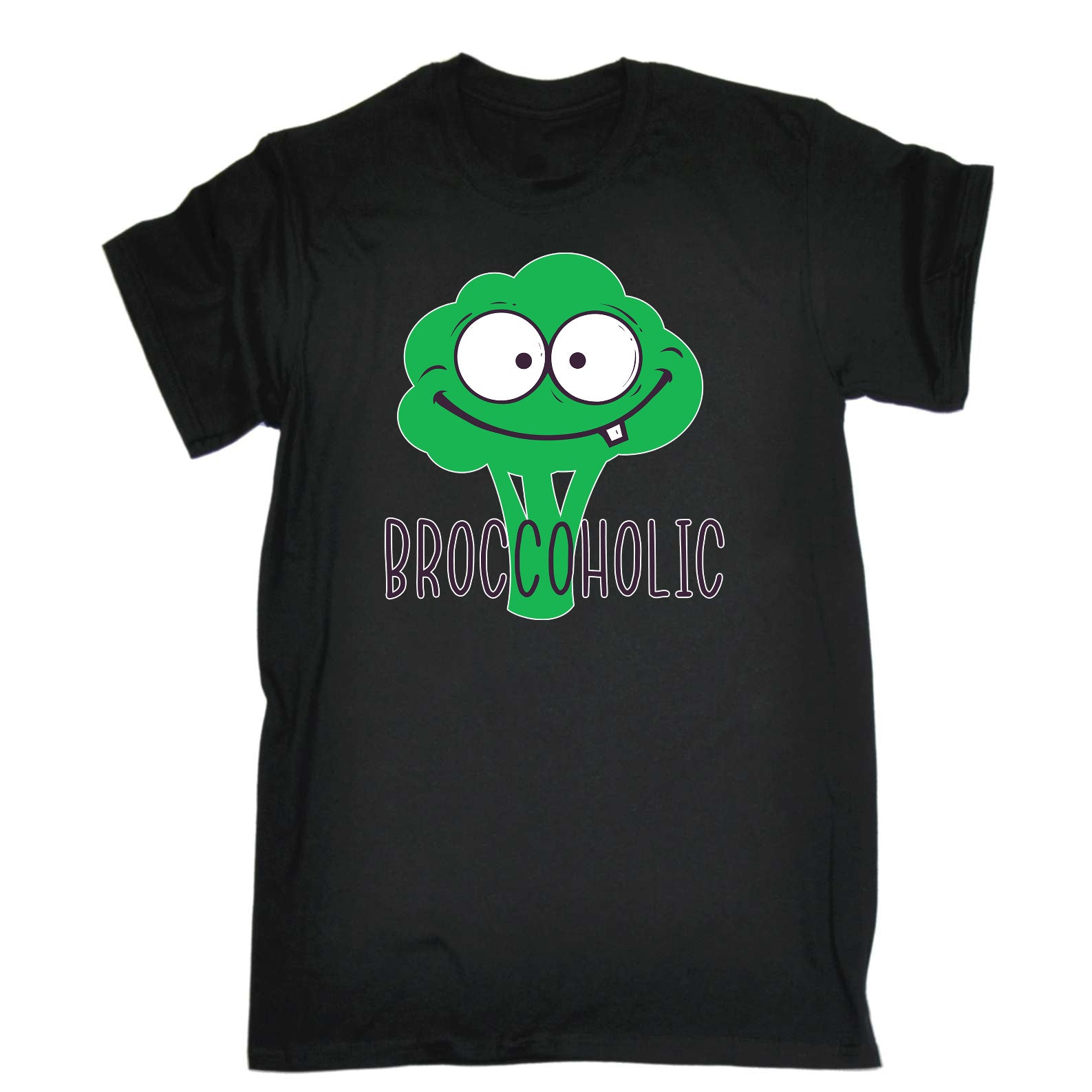 Broccoholic Broccoli - Mens Funny T-Shirt Tshirts