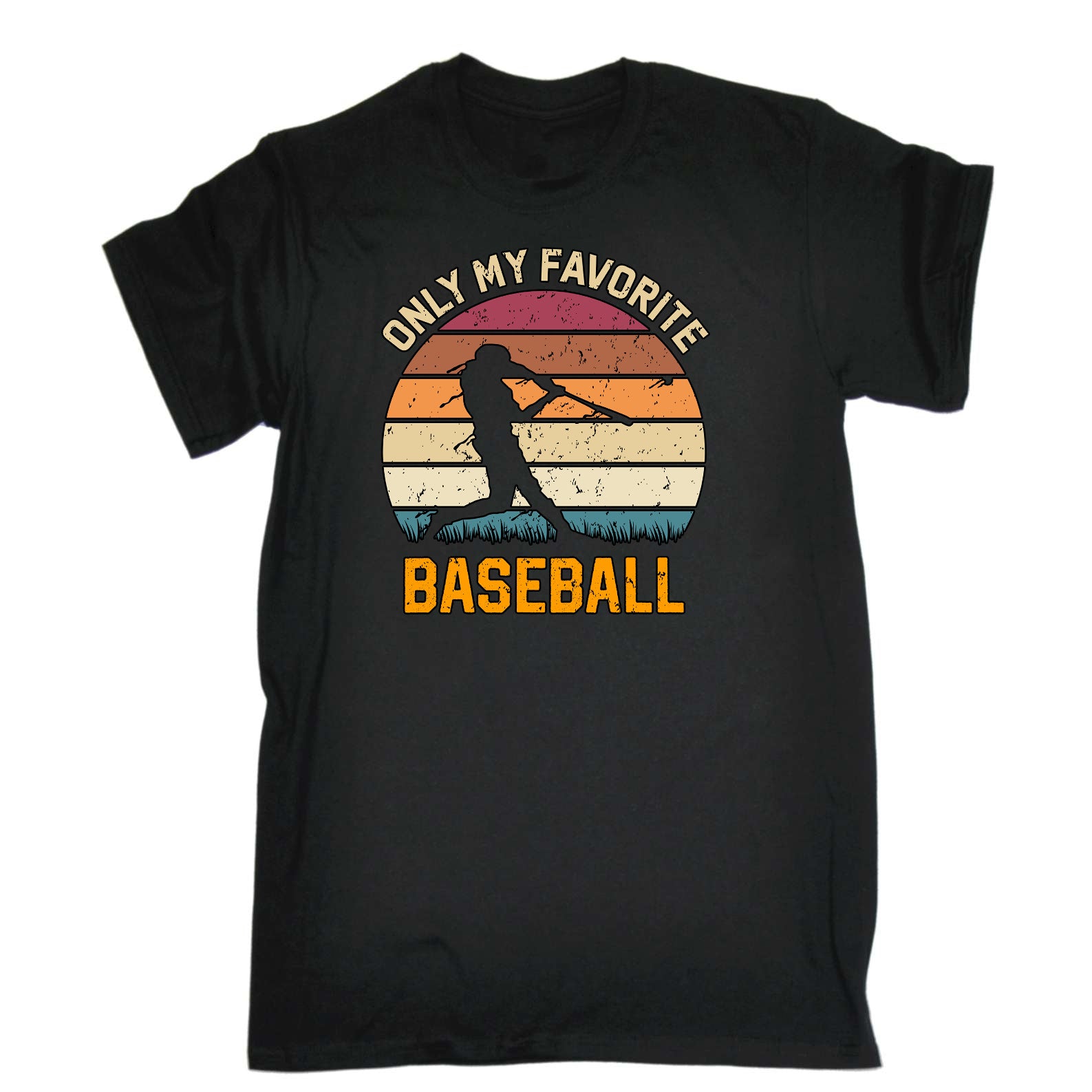 Only My Favorite Baseball - Mens Funny T-Shirt Tshirts
