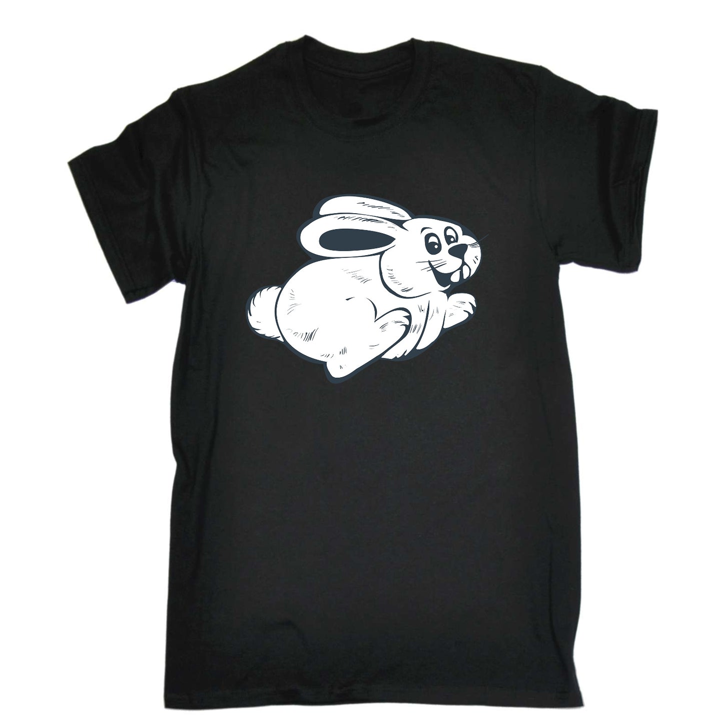 Cute Bunny Rabbit Animal - Mens Funny T-Shirt Tshirts