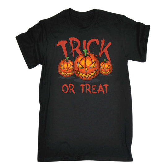 Halloween Trick Or Treat Pumpkings - Mens Funny T-Shirt Tshirts