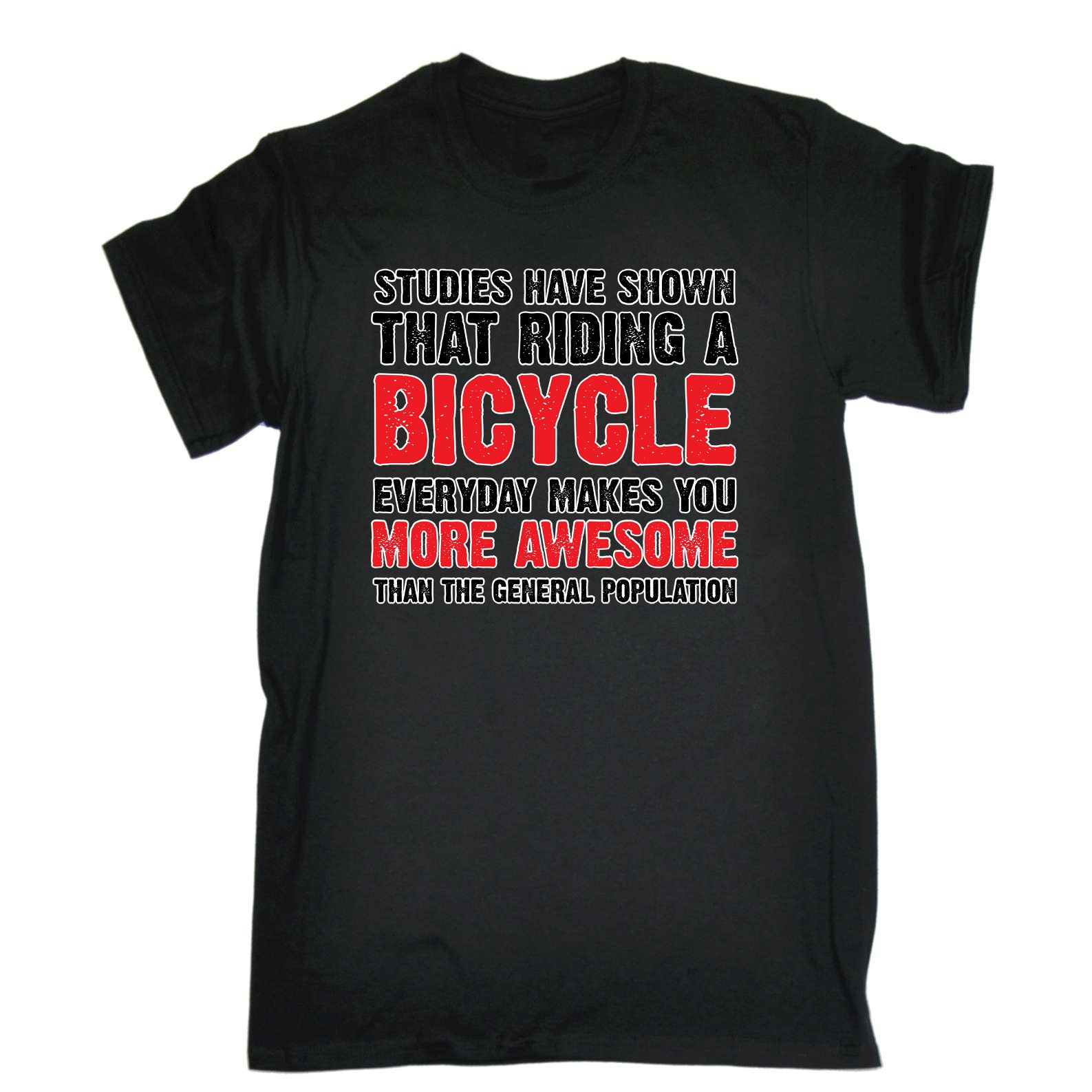 Studies Have Show Cycling Bicycle Bike - Mens Funny T-Shirt Tshirts