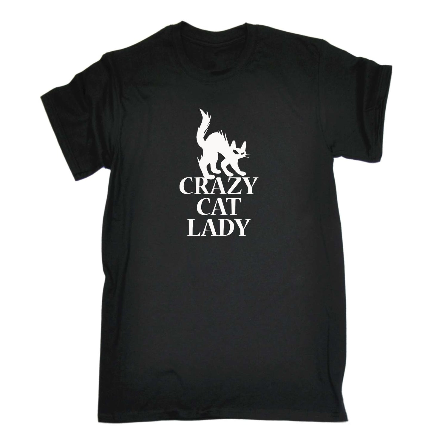 Crazy Cat Lady V2 Kitten Pussy Cats - Mens Funny T-Shirt Tshirts