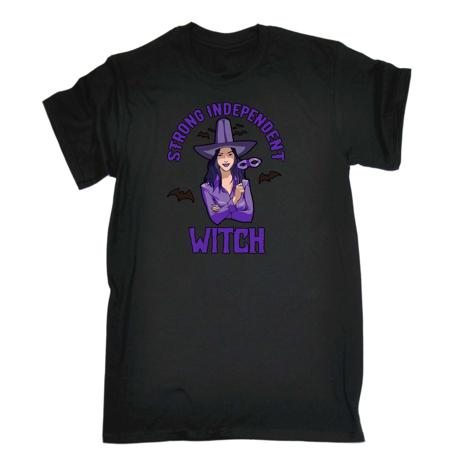 Strong Independent Witch Halloween - Mens Funny T-Shirt Tshirts