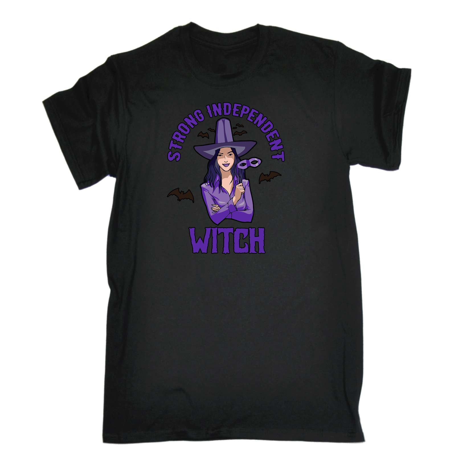 Strong Independent Witch Halloween - Mens Funny T-Shirt Tshirts