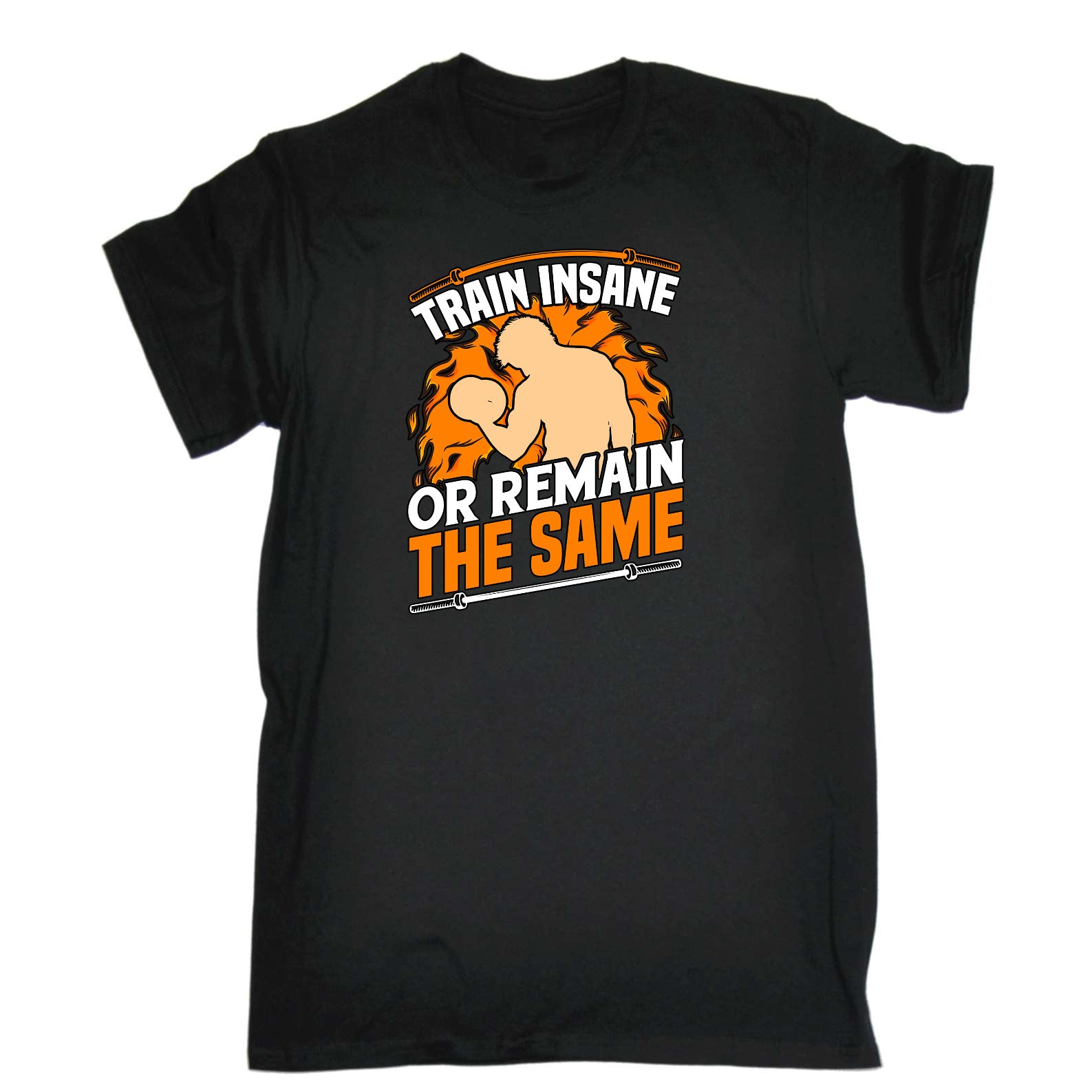 Train Insane Remain The Same V2 Gym Bodybuilding - Mens Funny T-Shirt Tshirts