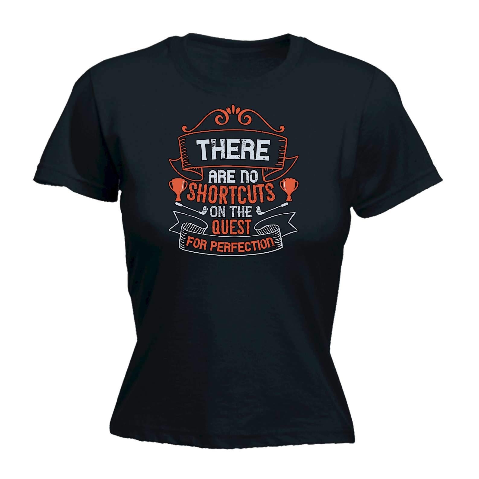Golf Theres No Such Thing As Bad Weather Only Inappropriate Clo - Funny Womens T-Shirt Tshirt