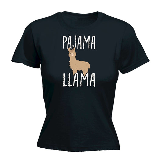 Pajama Llama - Funny Womens T-Shirt Tshirt