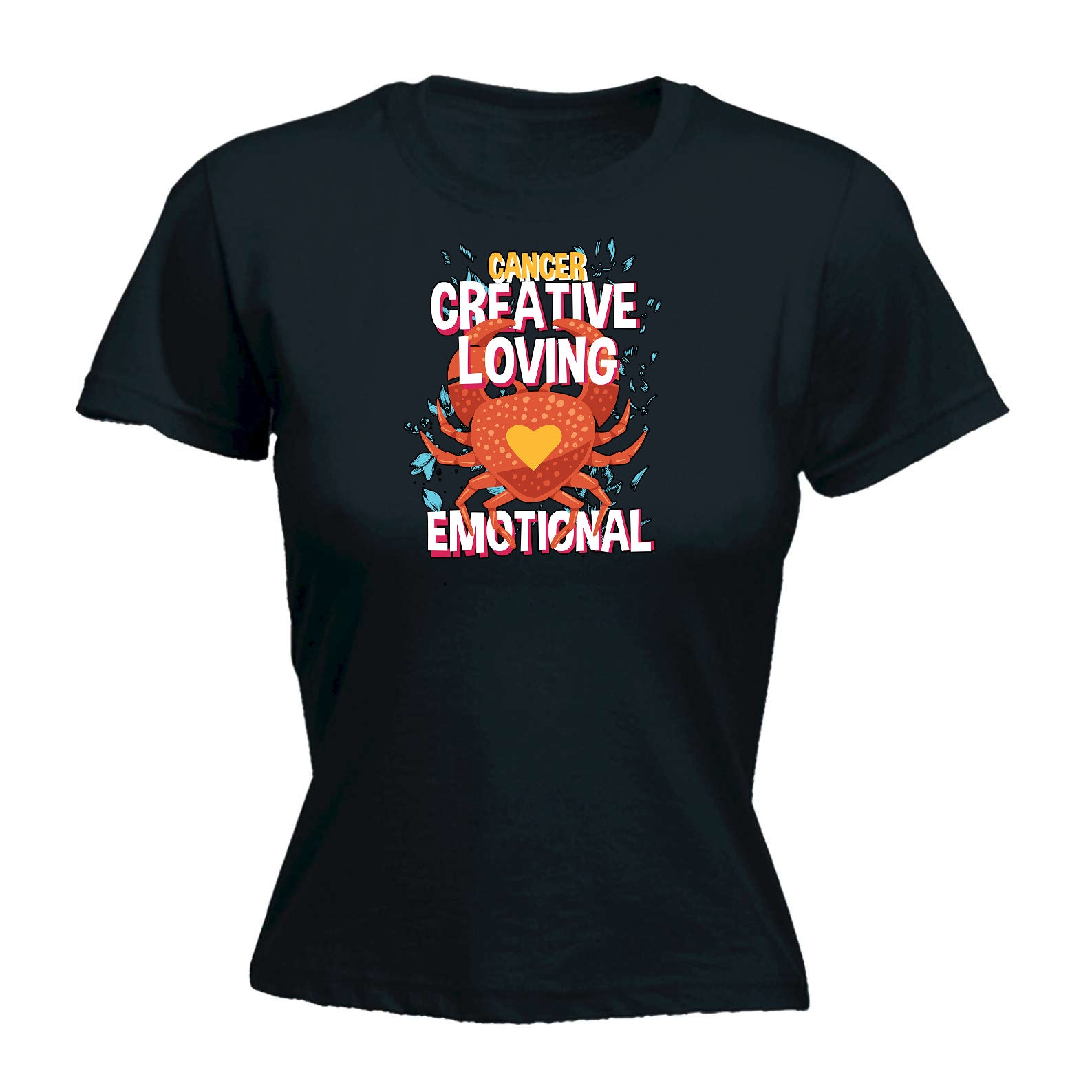 Cancer Birthday Loving Emotional - Funny Womens T-Shirt Tshirt