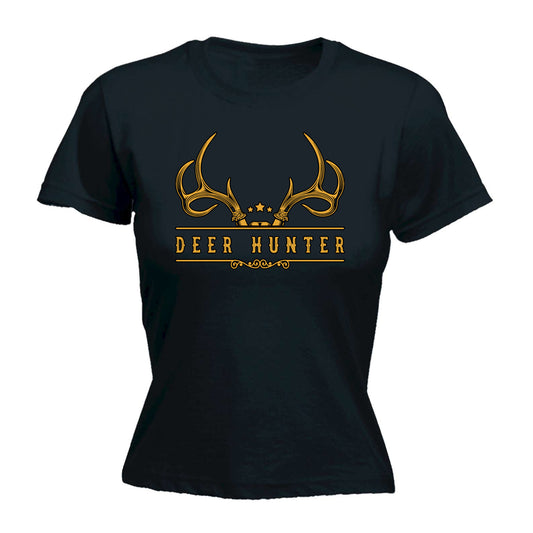 Deer Hunter Hunting - Funny Womens T-Shirt Tshirt