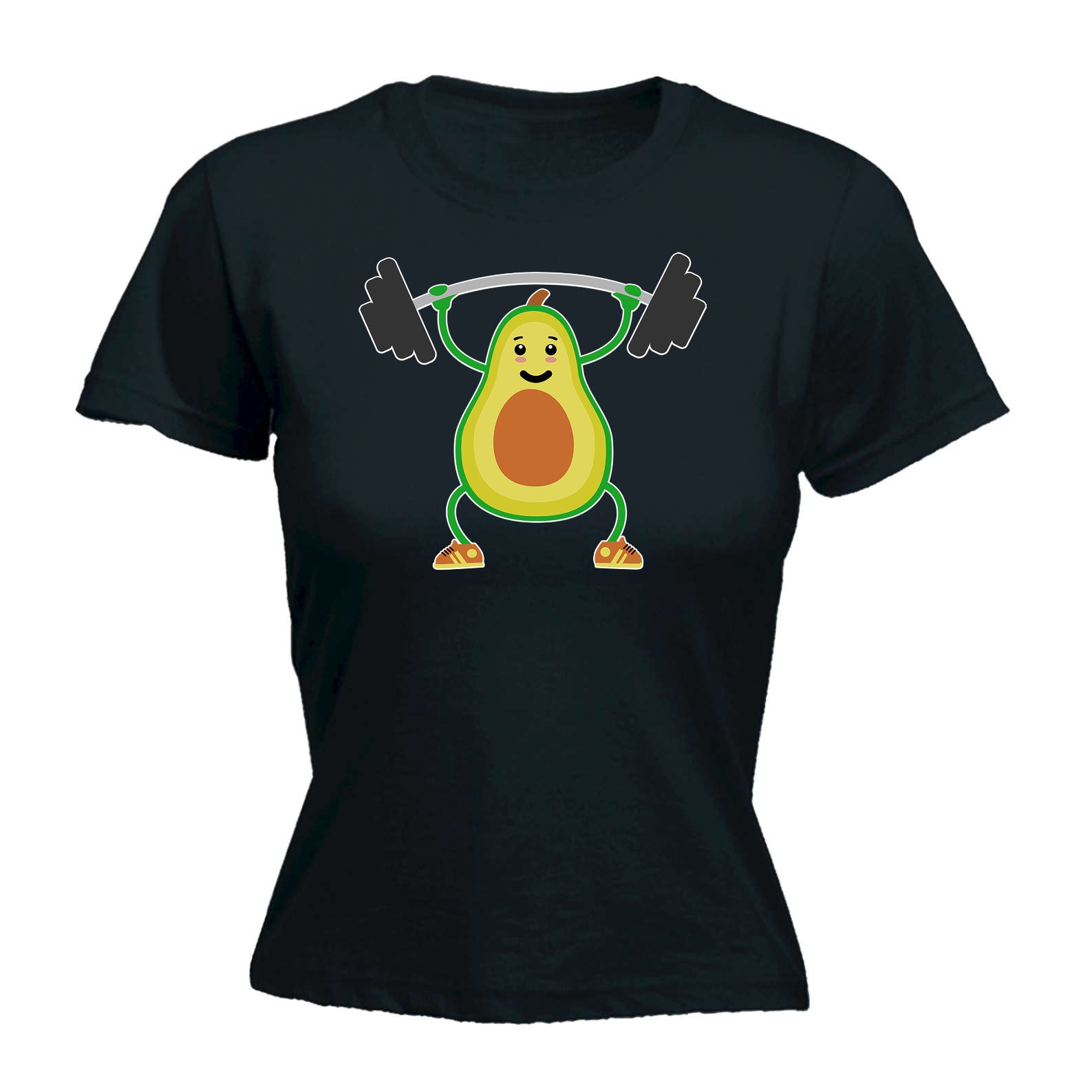 Avocado Strength Weights Vegan - Funny Womens T-Shirt Tshirt