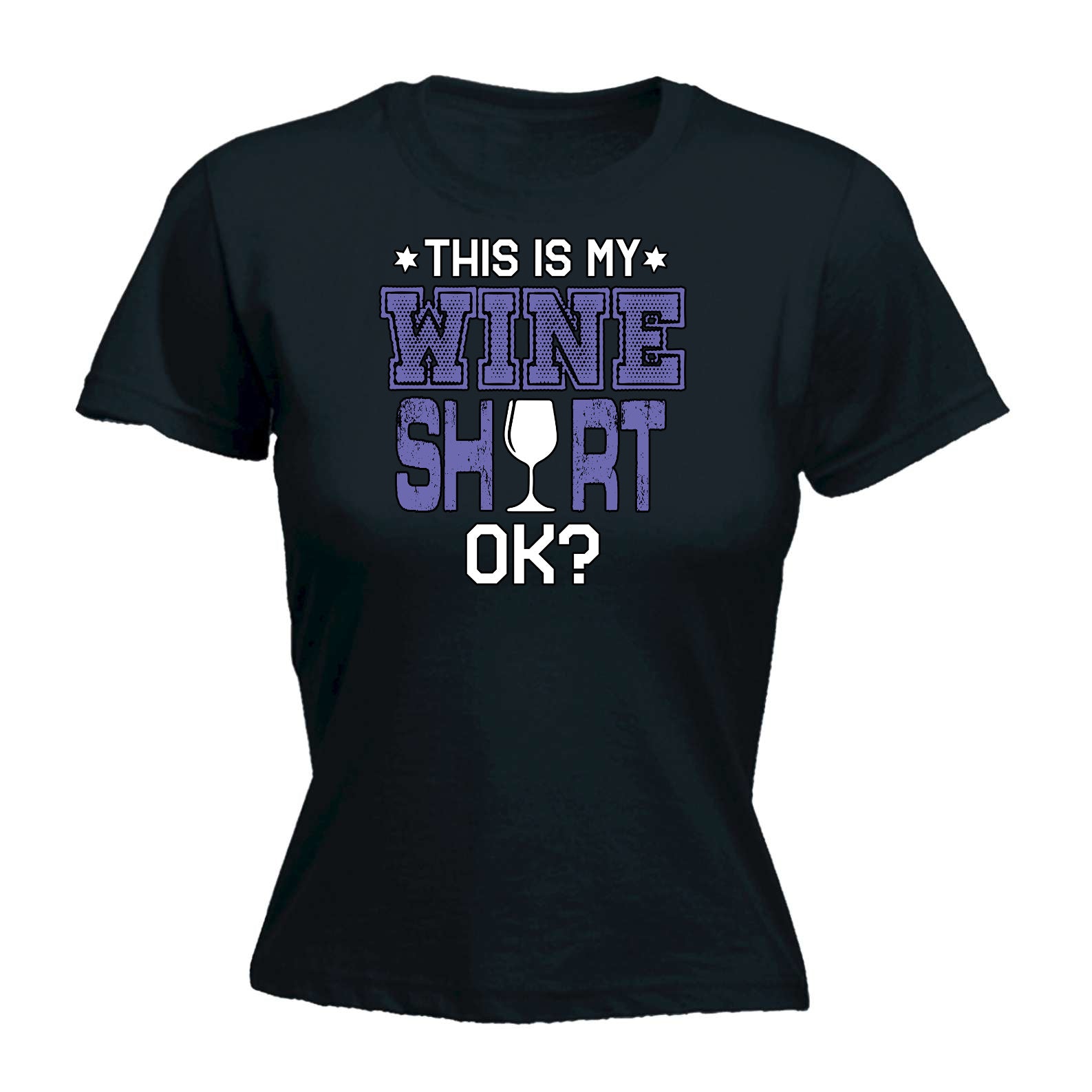 This Is My Wine Shirt Alcohol - Funny Womens T-Shirt Tshirt