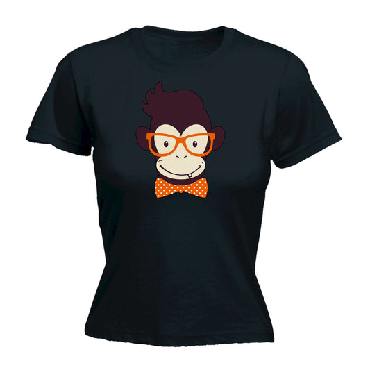 Posh Monkey Animal - Funny Womens T-Shirt Tshirt