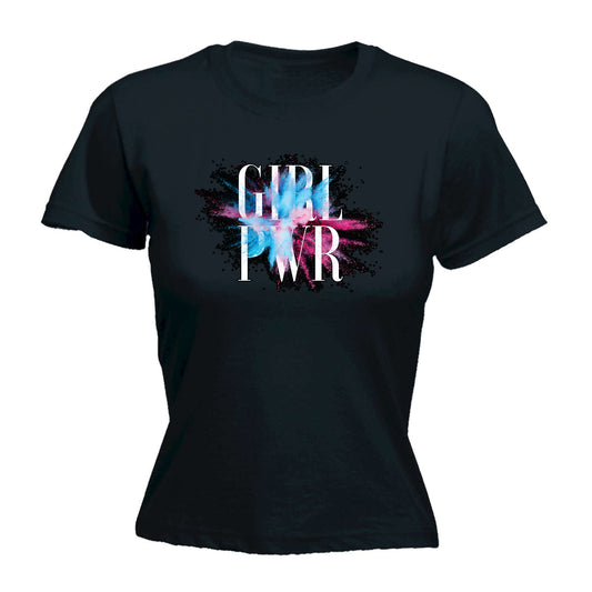 Girl Power Pwr - Funny Womens T-Shirt Tshirt