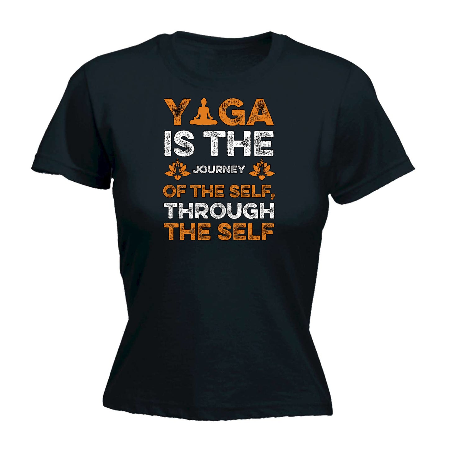 Yogo Is The Journey Of The Self - Funny Womens T-Shirt Tshirt