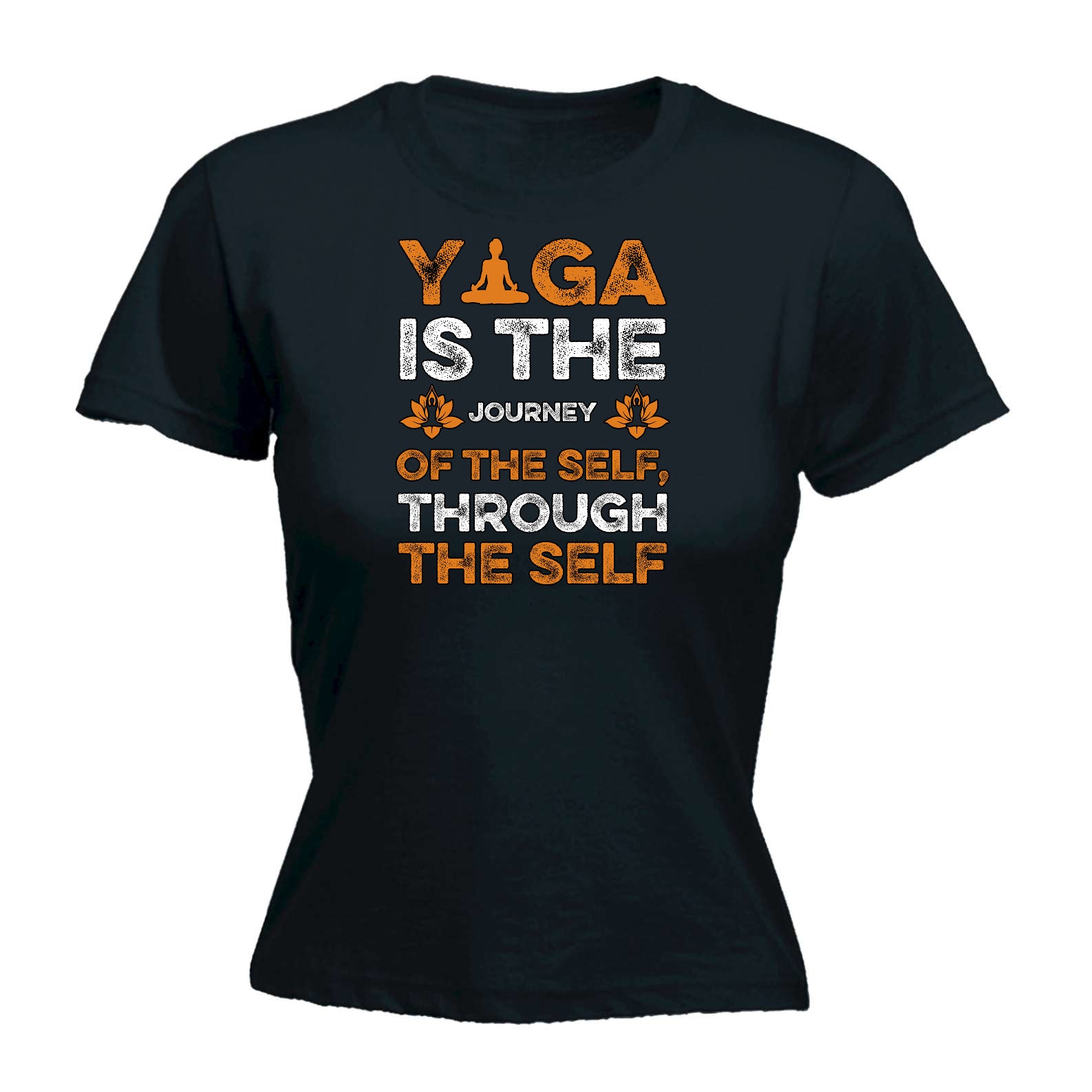 Yogo Is The Journey Of The Self - Funny Womens T-Shirt Tshirt