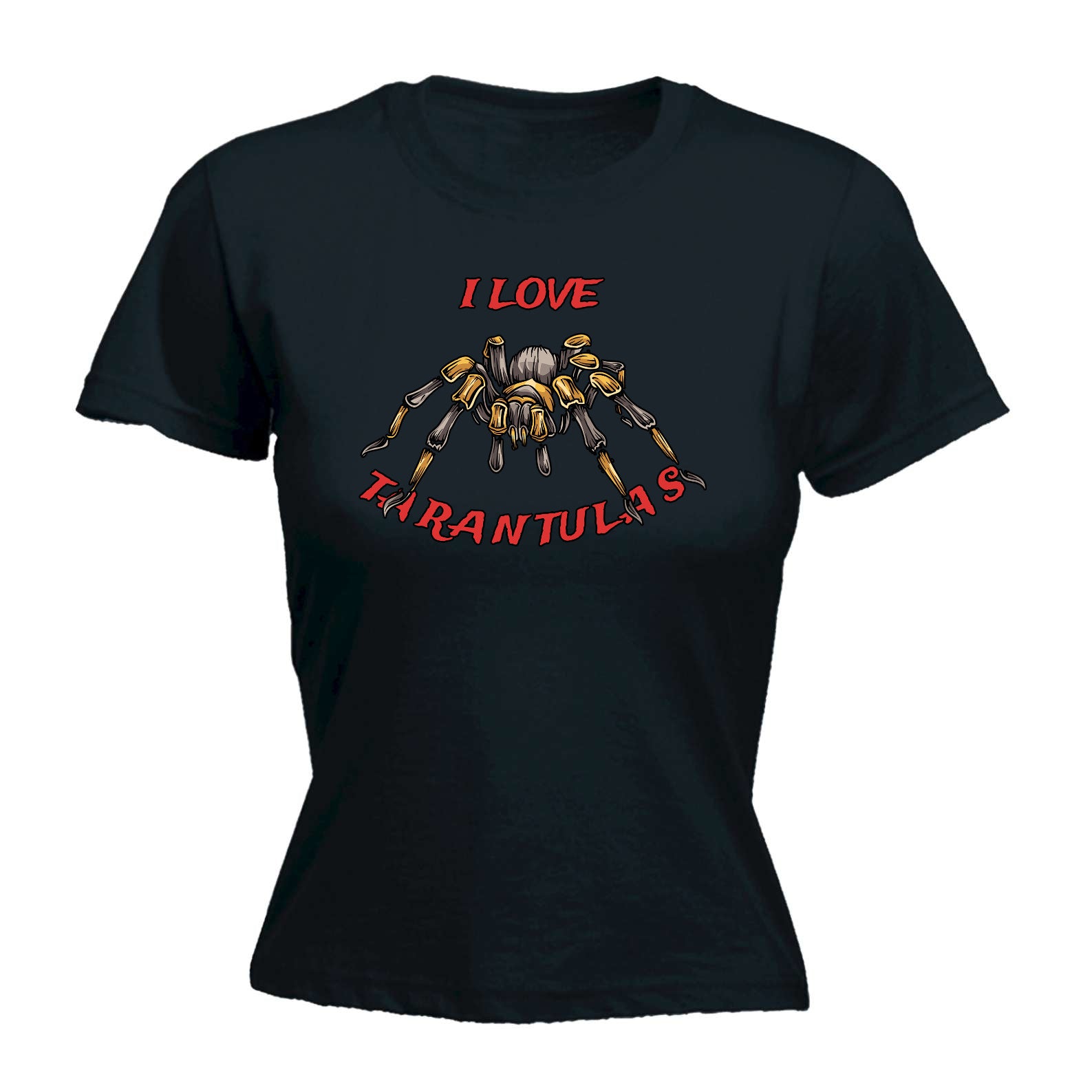 I Love Tarantulas Spiders - Funny Womens T-Shirt Tshirt