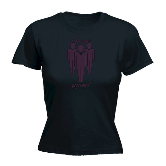 Groom Squad Wedding Party - Funny Womens T-Shirt Tshirt