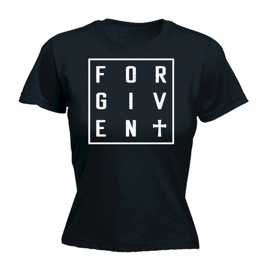 Forgiven Jesus God Christian - Funny Womens T-Shirt Tshirt