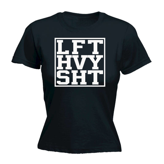 Lift Heavy Gym Bodybuilding Weights - Funny Womens T-Shirt Tshirt