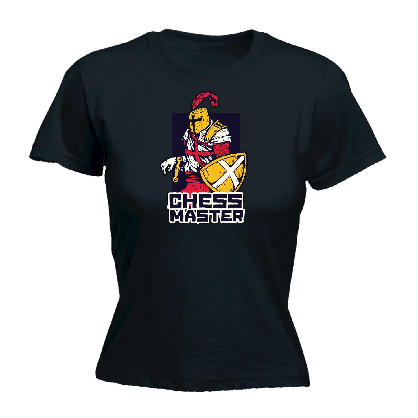 Chess Master Knight - Funny Womens T-Shirt Tshirt