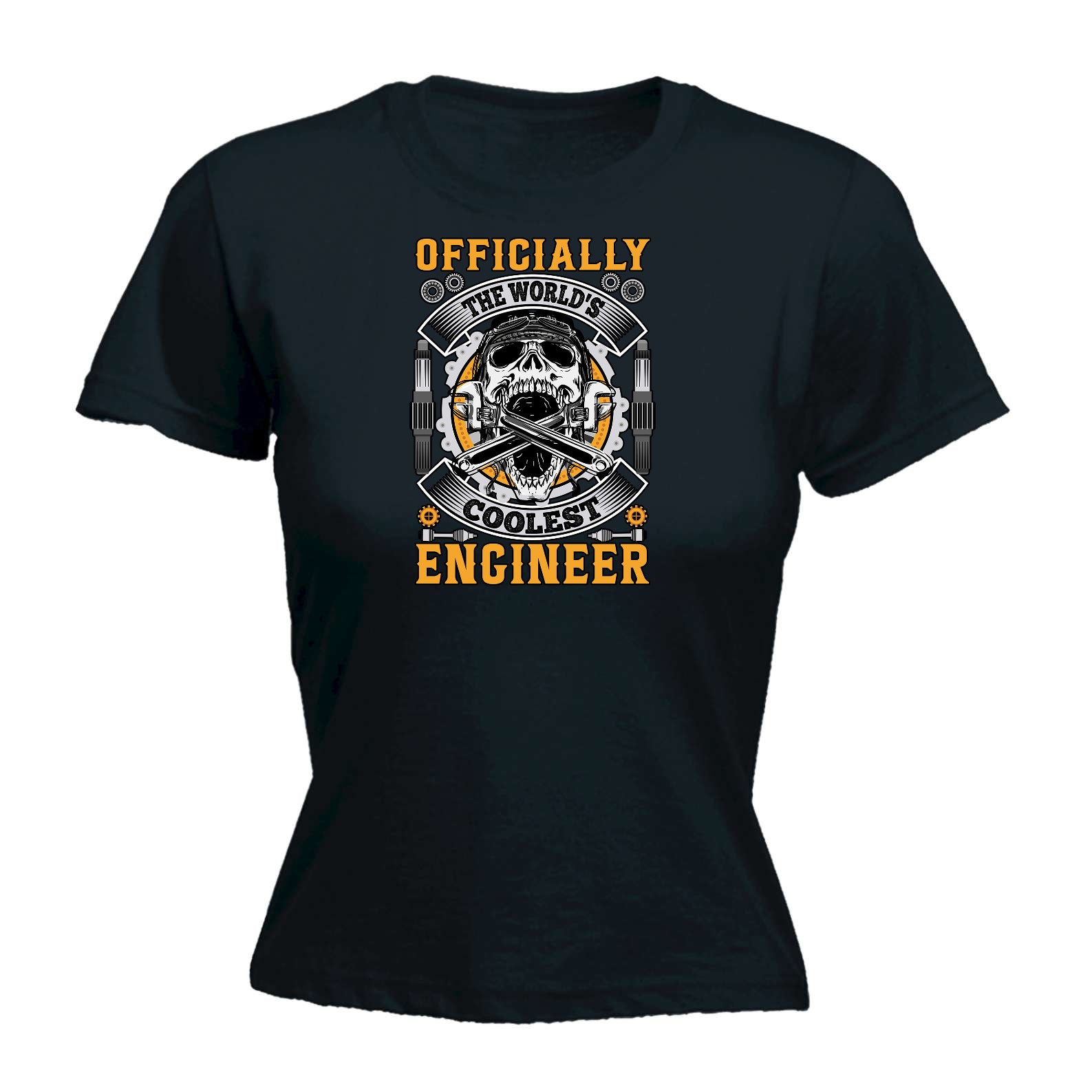 Worlds Coolest Engineer - Funny Womens T-Shirt Tshirt