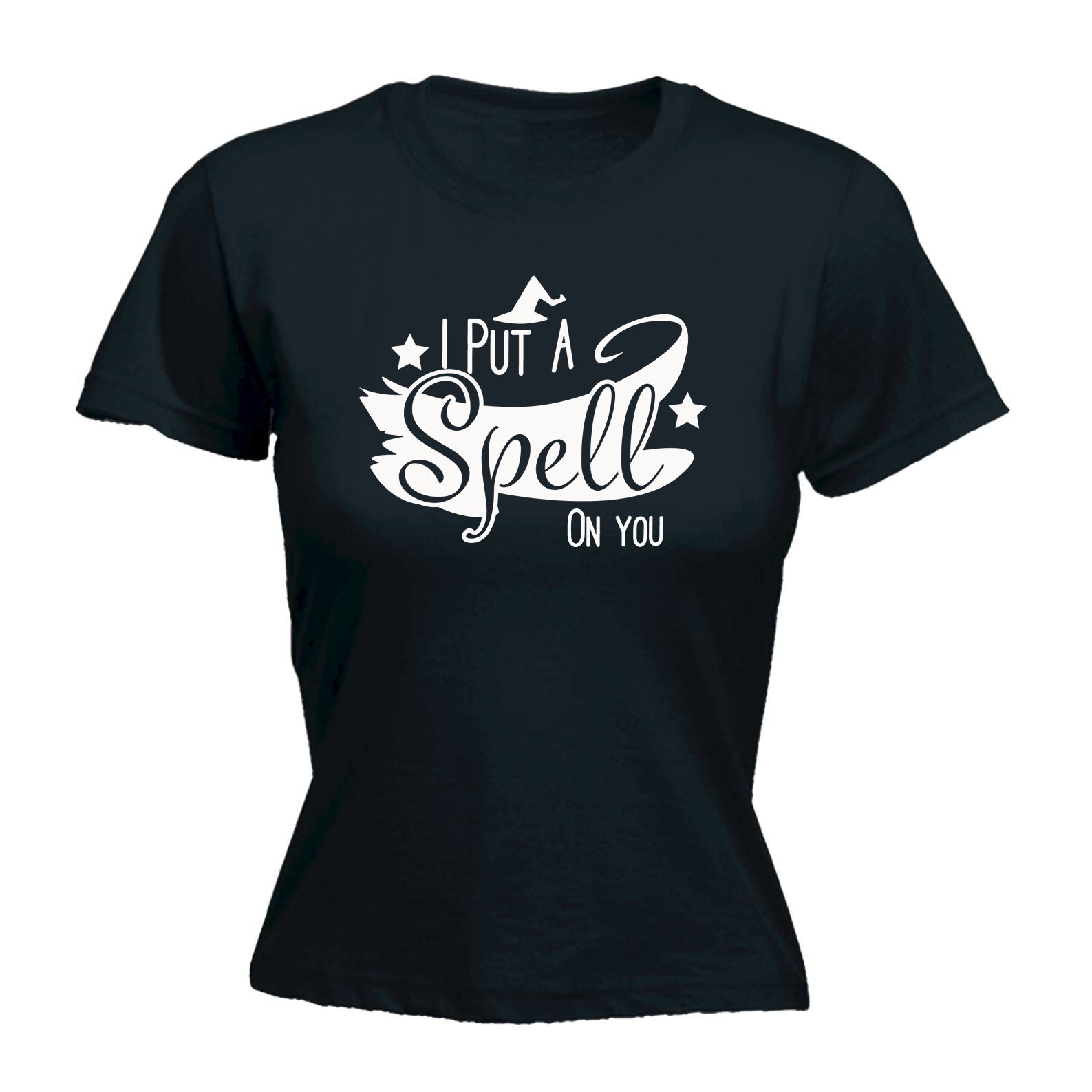 I Put A Spell On You Halloween - Funny Womens T-Shirt Tshirt