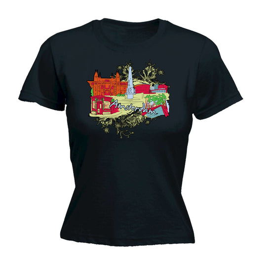 Amsterdam - Funny Womens T-Shirt Tshirt