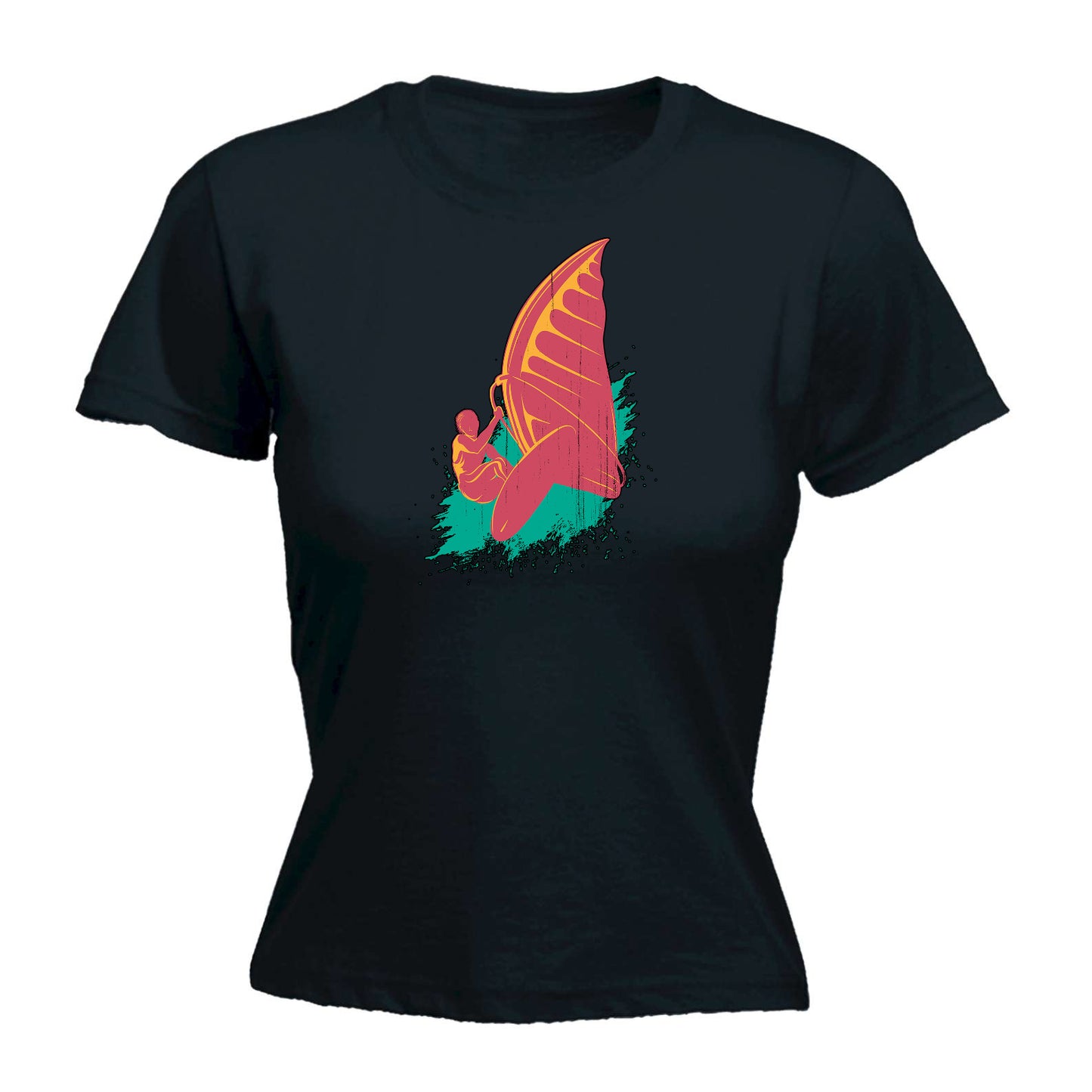 Windsurfing - Funny Womens T-Shirt Tshirt