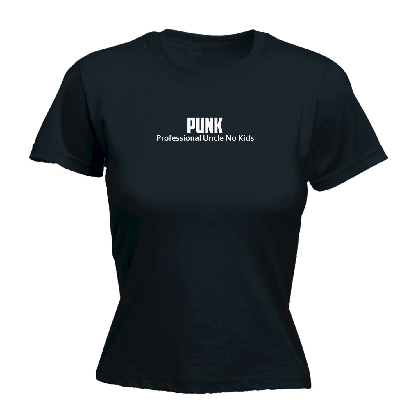 Punk Professional Uncle No Kids - Funny Womens T-Shirt Tshirt