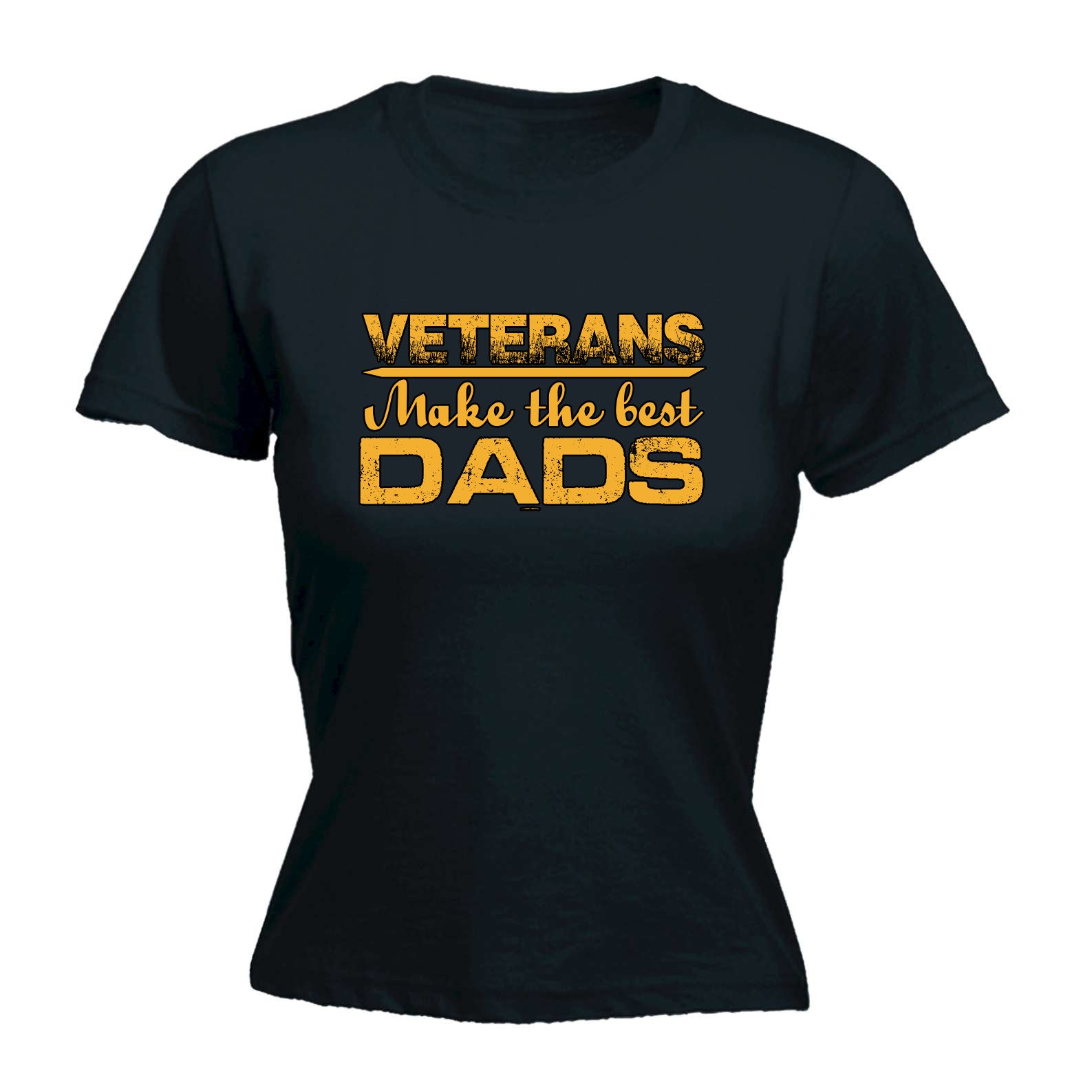 Veterans Make The Best Dads Dad Father - Funny Womens T-Shirt Tshirt