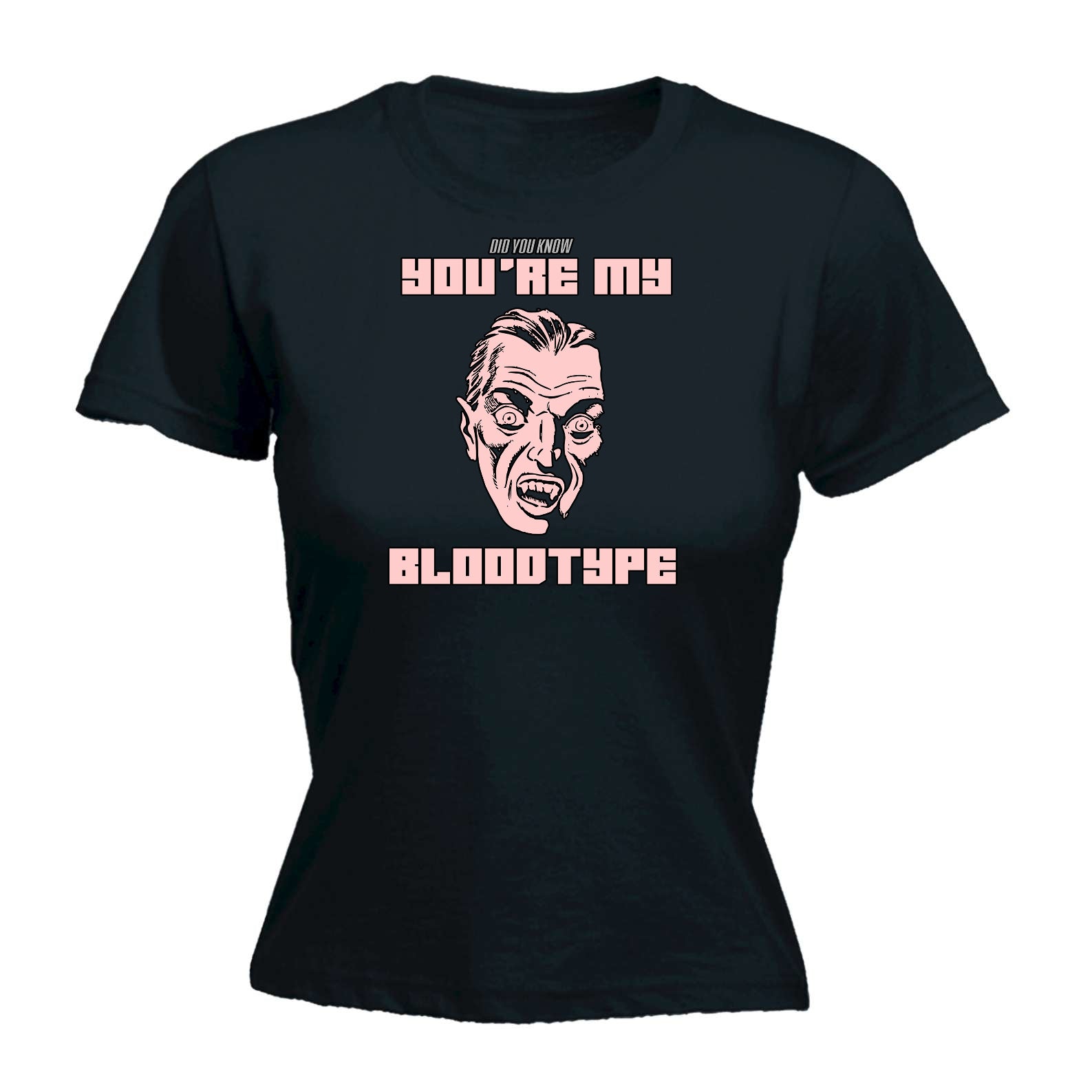 Youre Not My Bloodtype Halloween - Funny Womens T-Shirt Tshirt