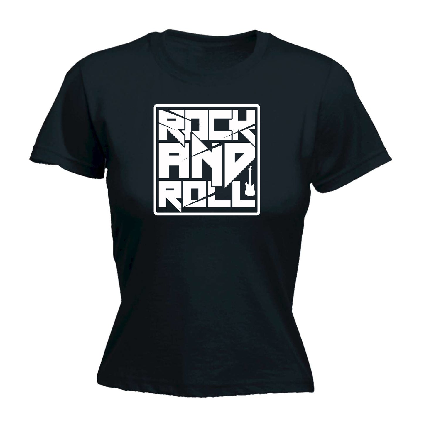 Rock And Roll Music - Funny Womens T-Shirt Tshirt