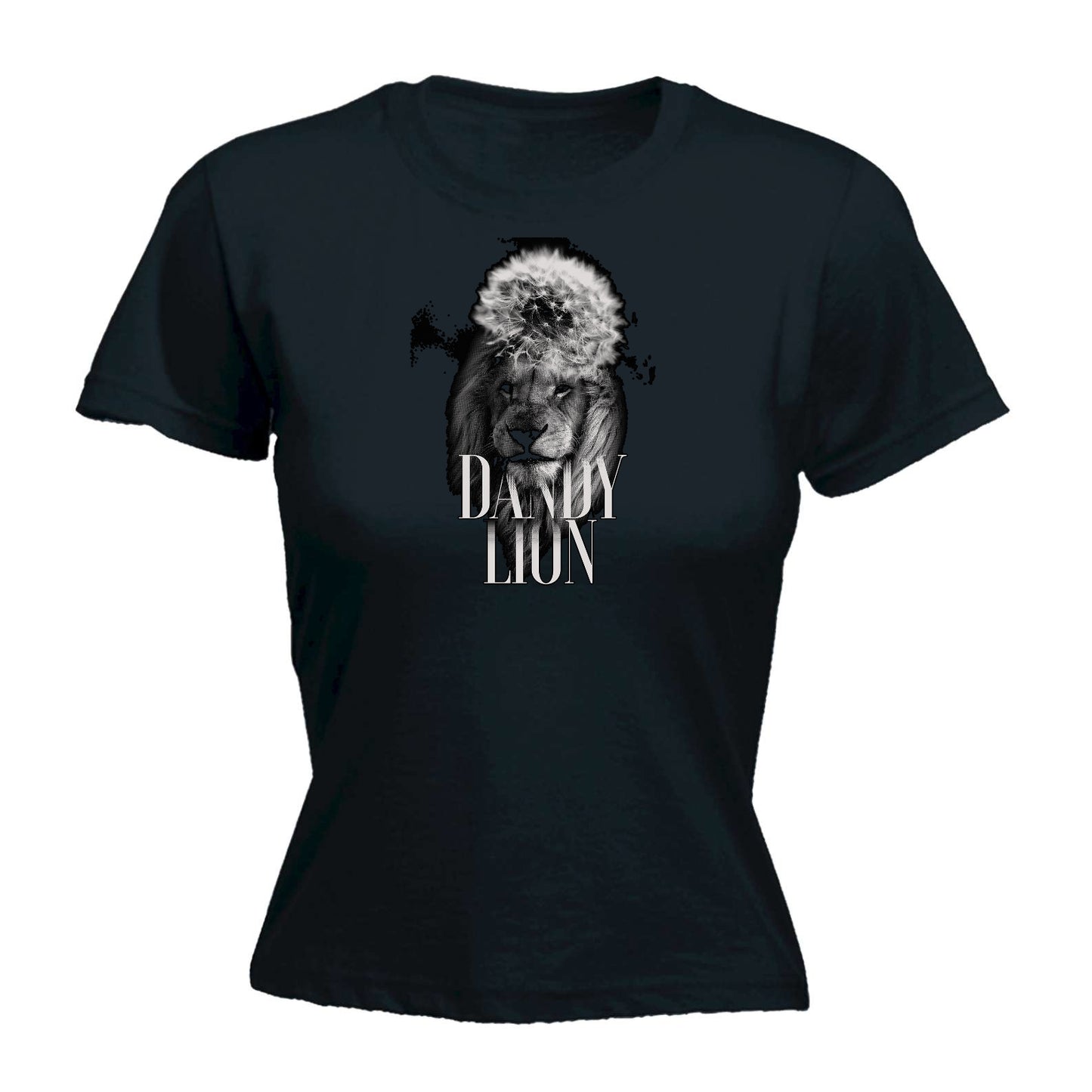 Dandy Lion - Funny Womens T-Shirt Tshirt