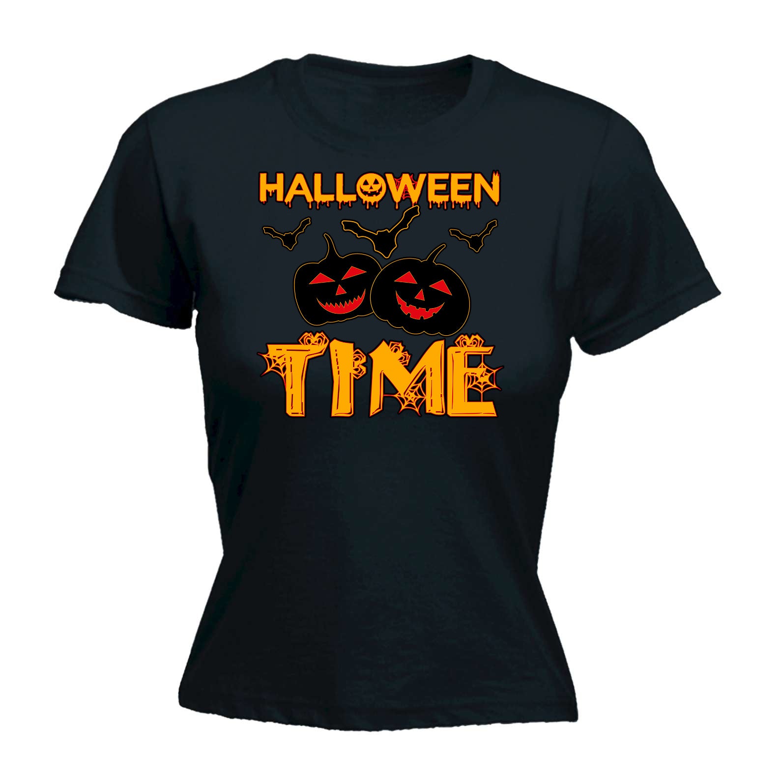 Halloween Time Spooky Costome - Funny Womens T-Shirt Tshirt