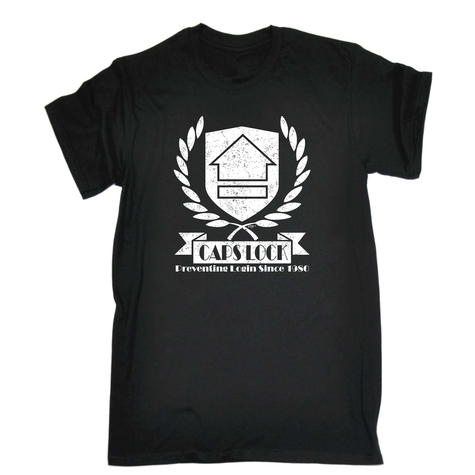 Capslock - Mens Funny T-Shirt Tshirts