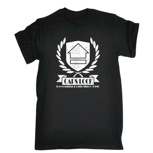 Capslock - Mens Funny T-Shirt Tshirts