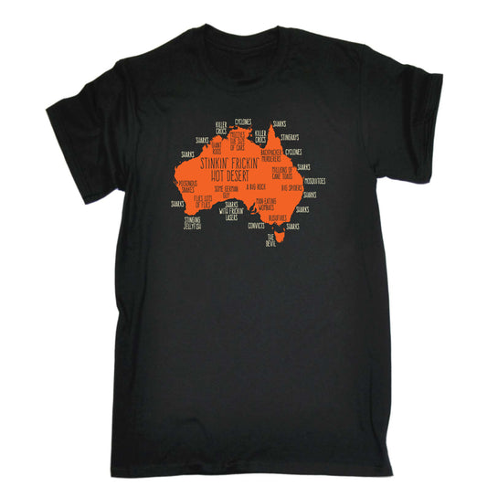 Australia Explained - Mens Funny T-Shirt Tshirts