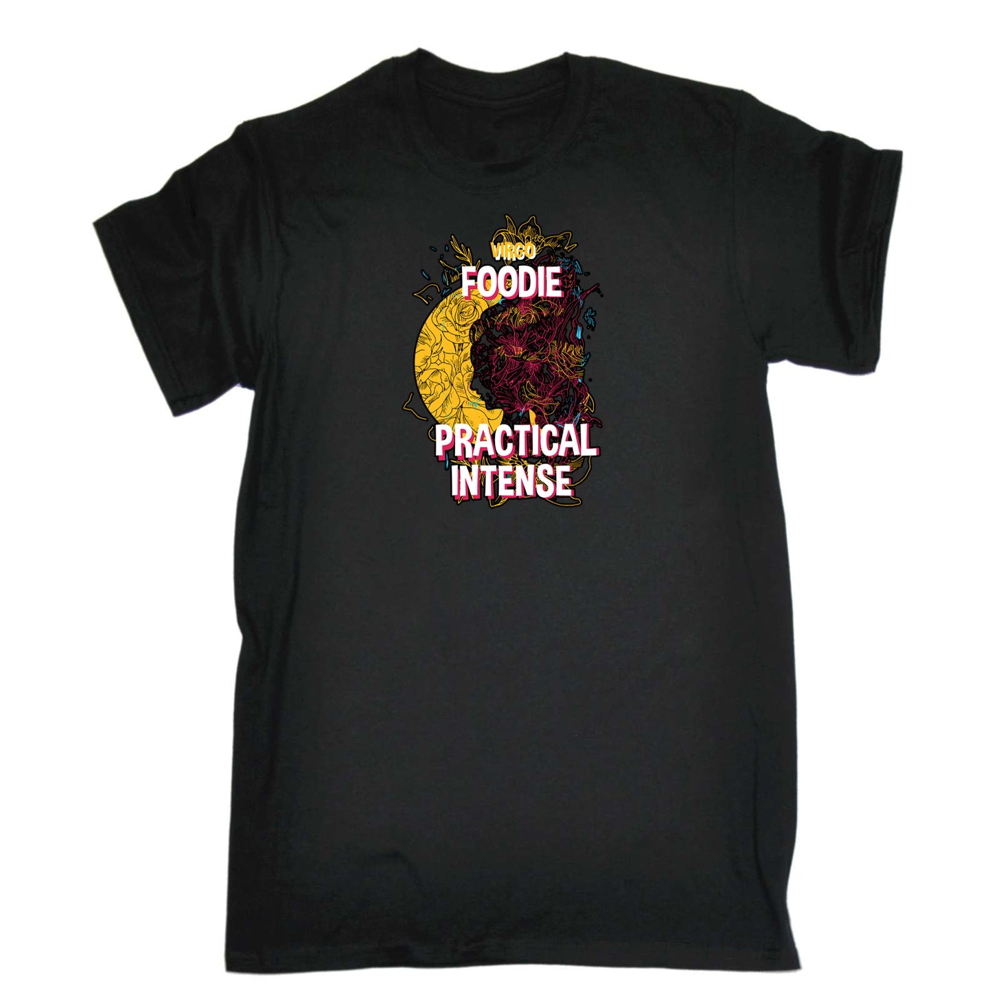 Virgo Star Sign Foodie Practical - Mens 123t Funny T-Shirt Tshirts