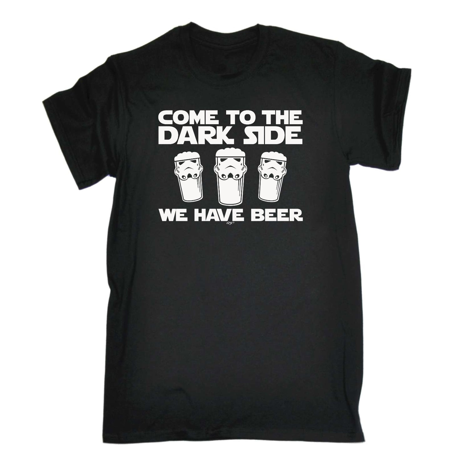 Beers Come To The Dark Side - Mens Funny T-Shirt Tshirts