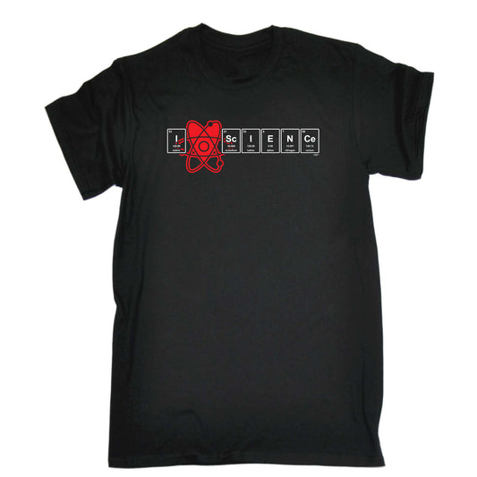Love Science Periodic - Mens Funny T-Shirt Tshirts