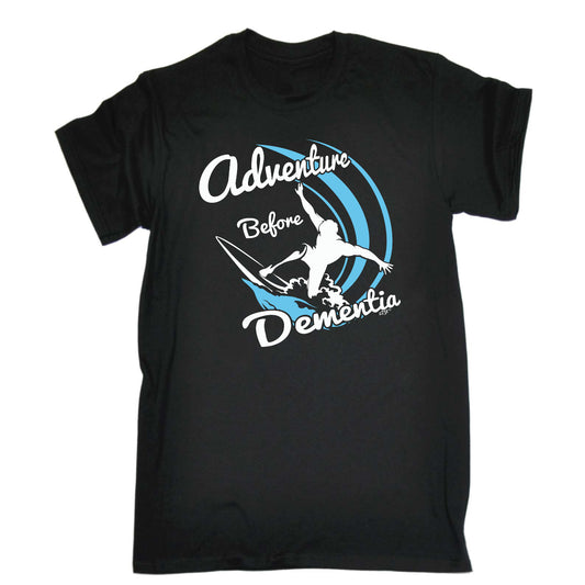 Surf Adventure Before - Mens Funny T-Shirt Tshirts
