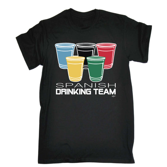 Spanish Drinking Team Glasses - Mens Funny T-Shirt Tshirts