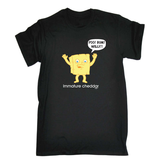 Immature Chedder - Mens Funny T-Shirt Tshirts