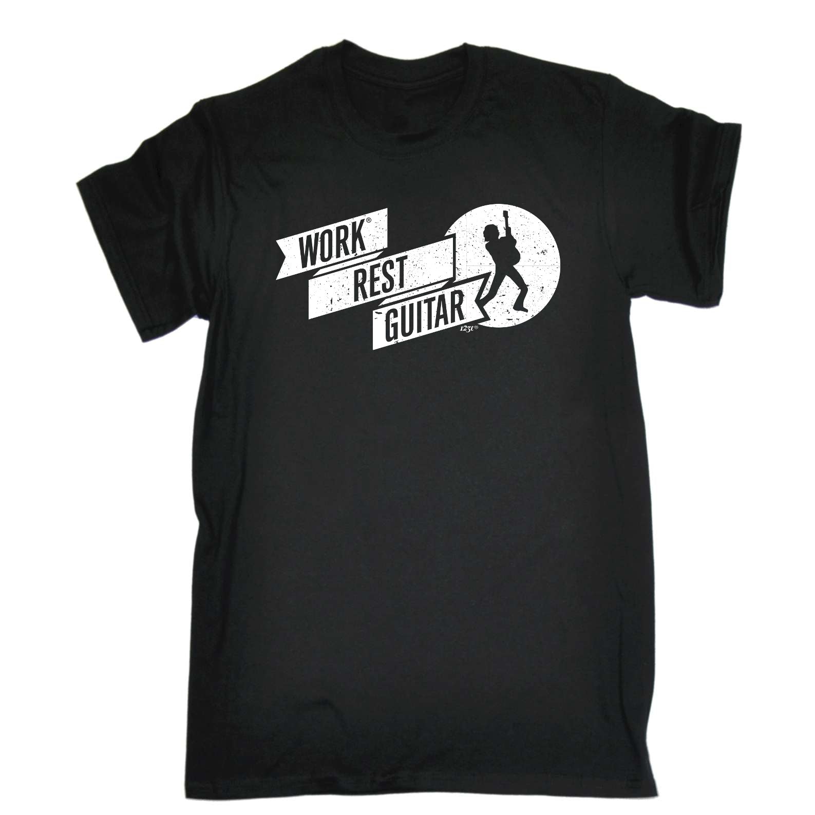 Work Rest Guitar Music - Mens Funny T-Shirt Tshirts