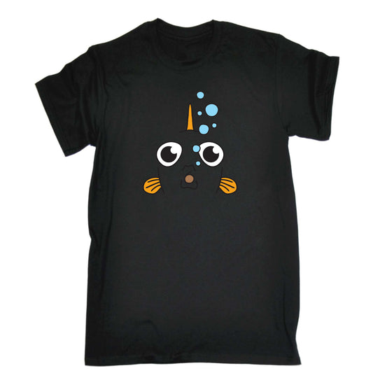 Goldfish Animal Face Ani Mates - Mens Funny T-Shirt Tshirts