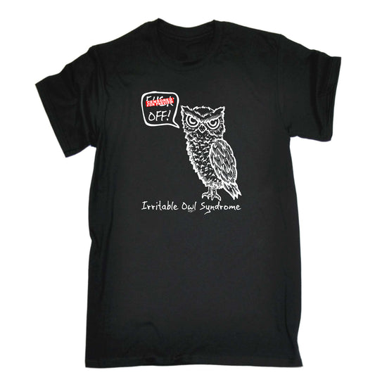 Irritable Owl Syndrome - Mens Funny T-Shirt Tshirts