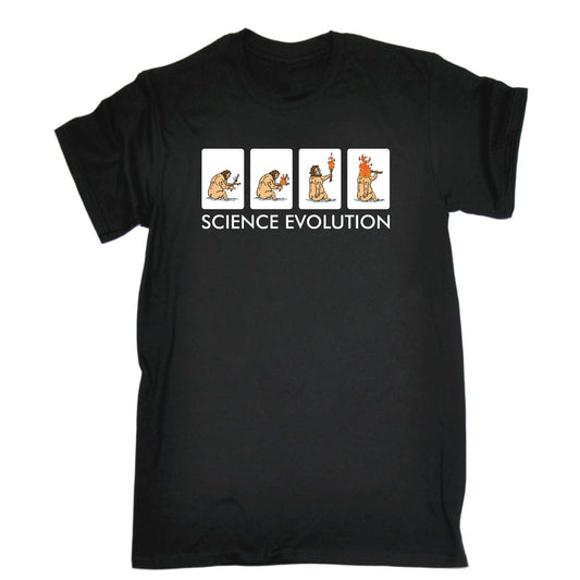 Science Evolution - Mens Funny T-Shirt Tshirts