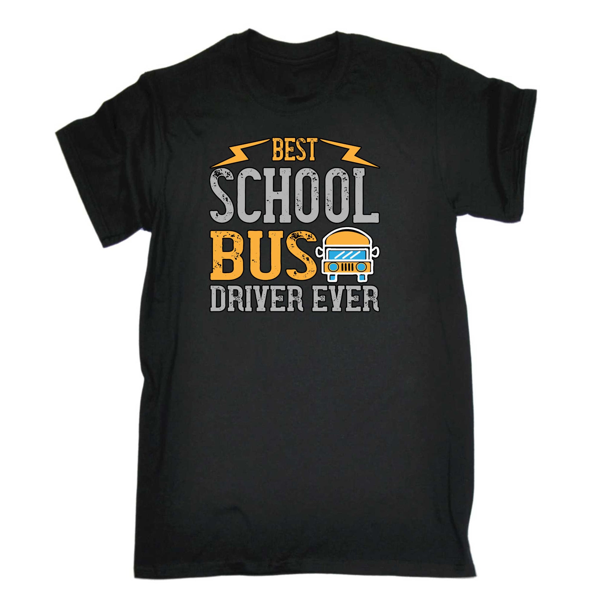 Best School Bus Driver Ever - Mens 123t Funny T-Shirt Tshirts