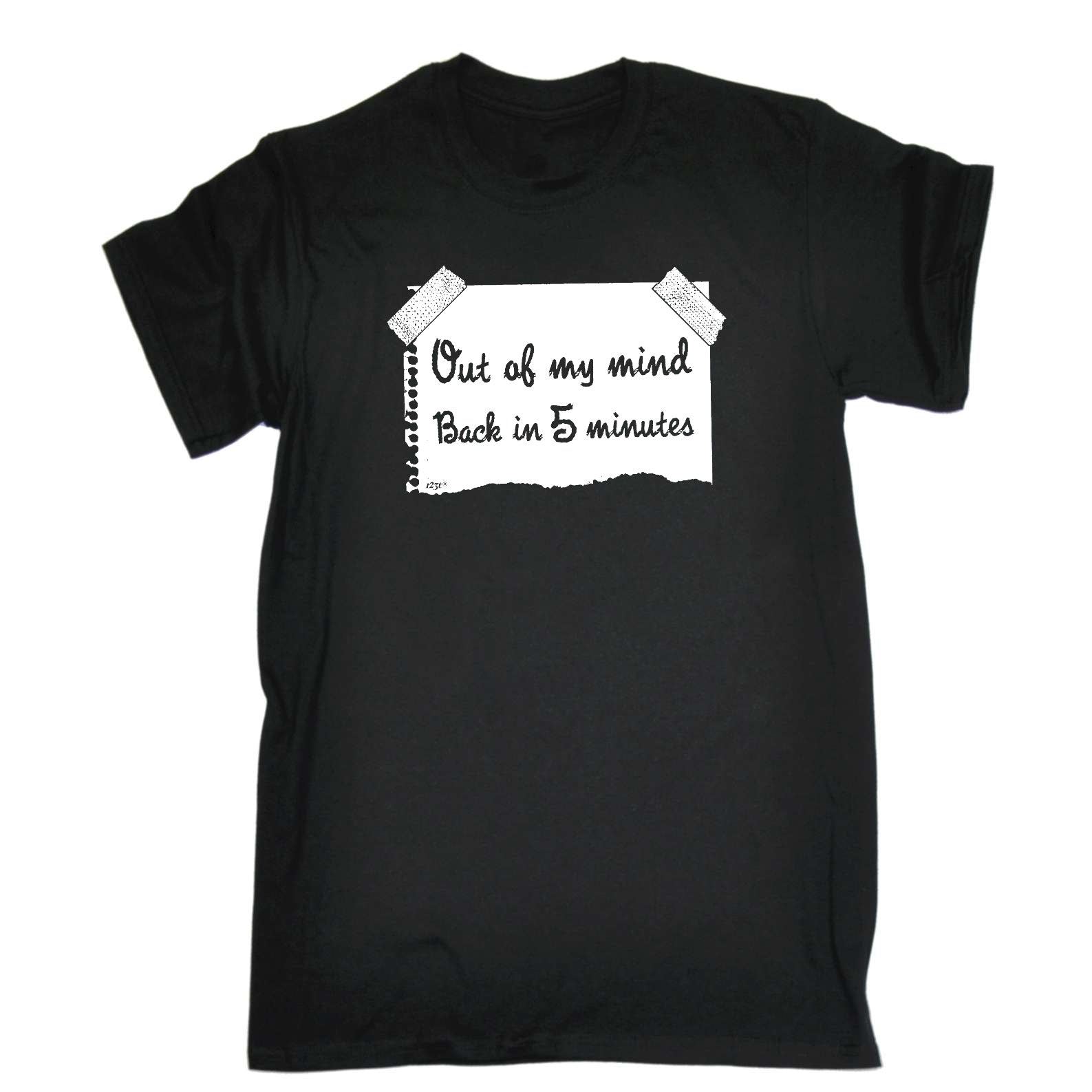 Out Of My Mind Back In 5 Minutes - Mens Funny T-Shirt Tshirts